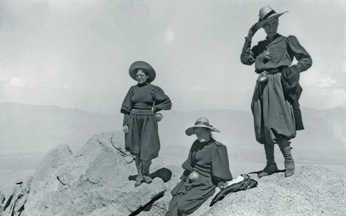 Three Women on  University Peak