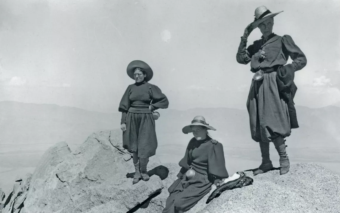 Three Women on  University Peak