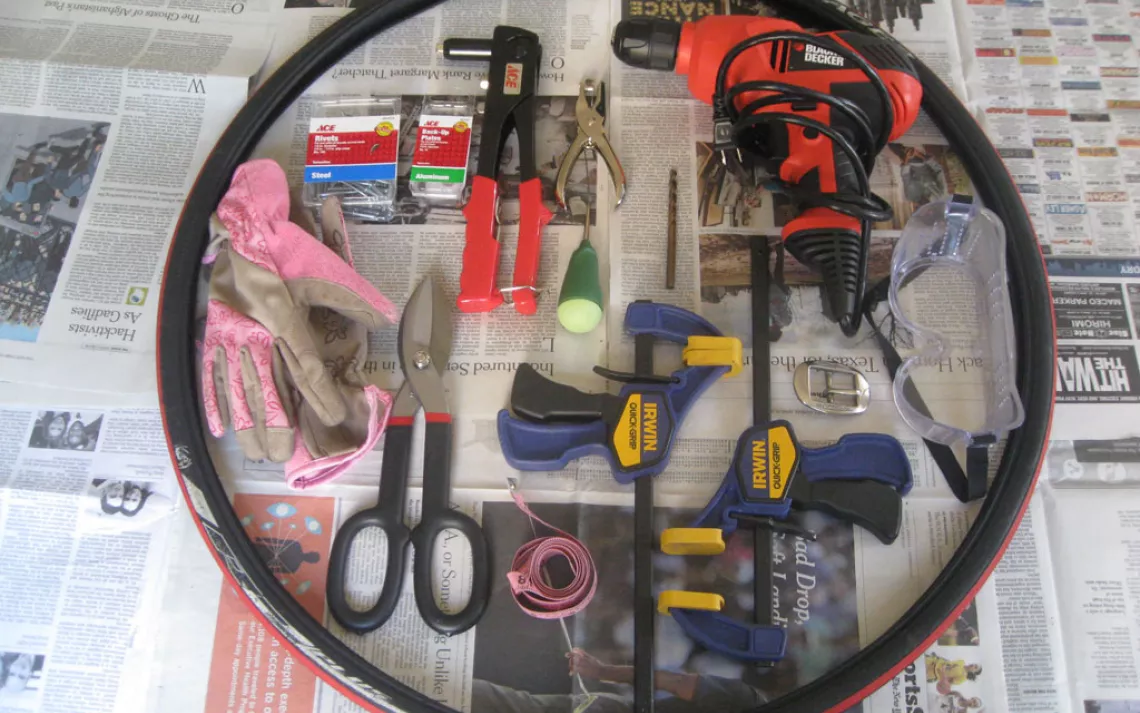 Repurpose: Bike Tire Belt