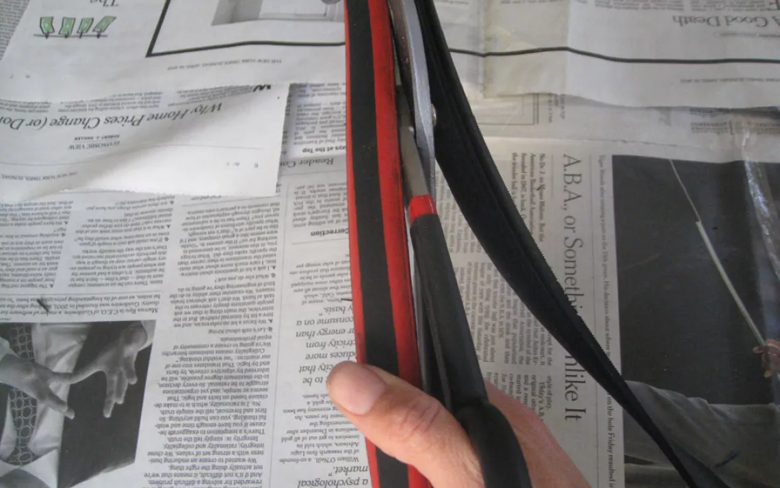 Repurpose: Bike Tire Belt