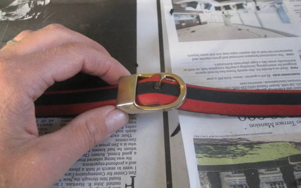 Repurpose: Bike Tire Belt