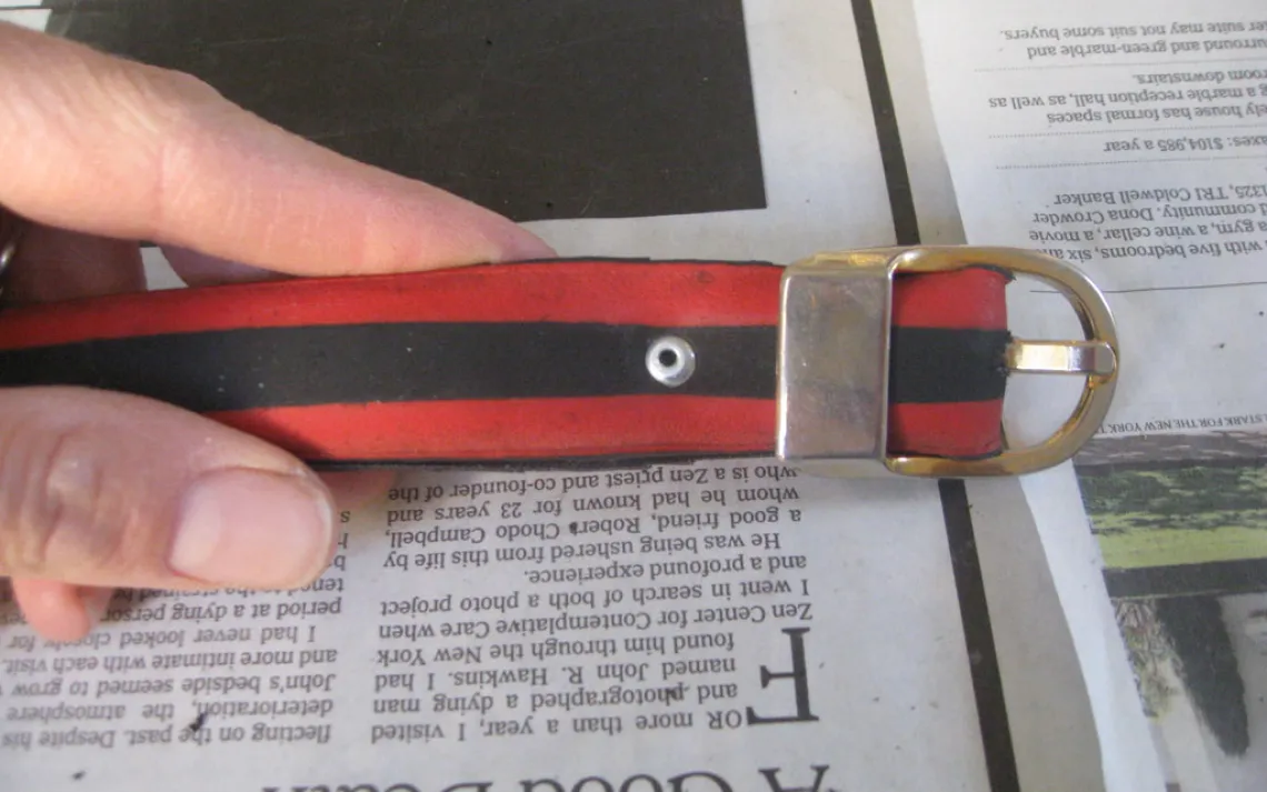 Repurpose: Bike Tire Belt