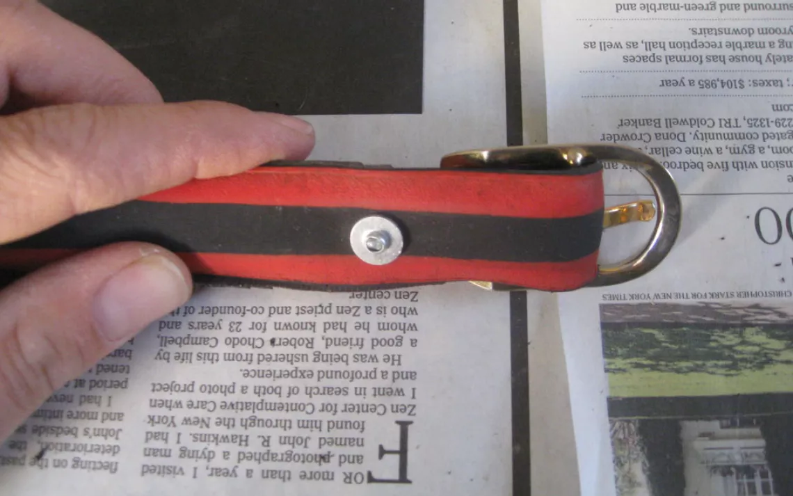 Repurpose: Bike Tire Belt