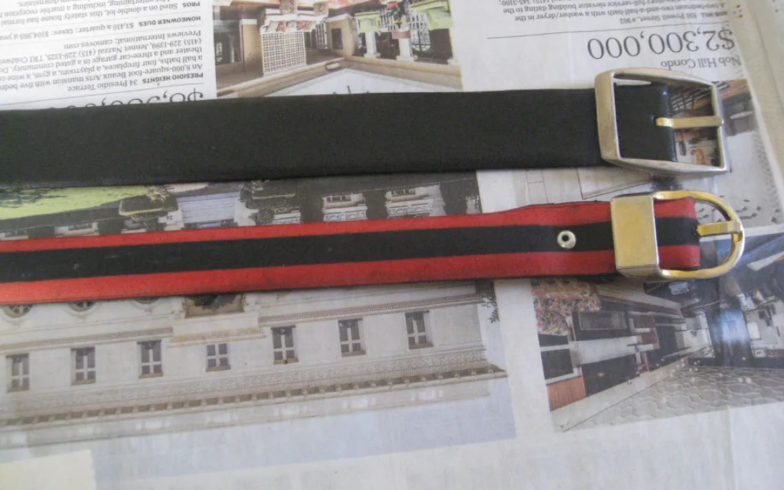 Repurpose: Bike Tire Belt