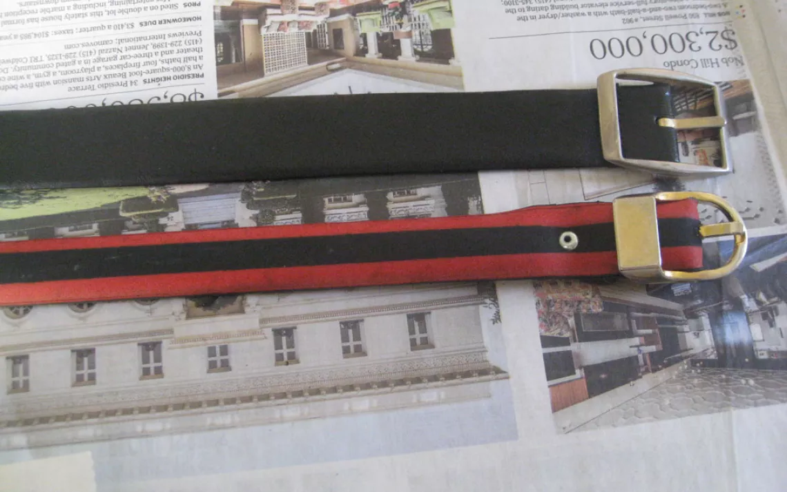 Repurpose: Bike Tire Belt