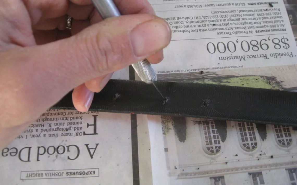 Repurpose: Bike Tire Belt