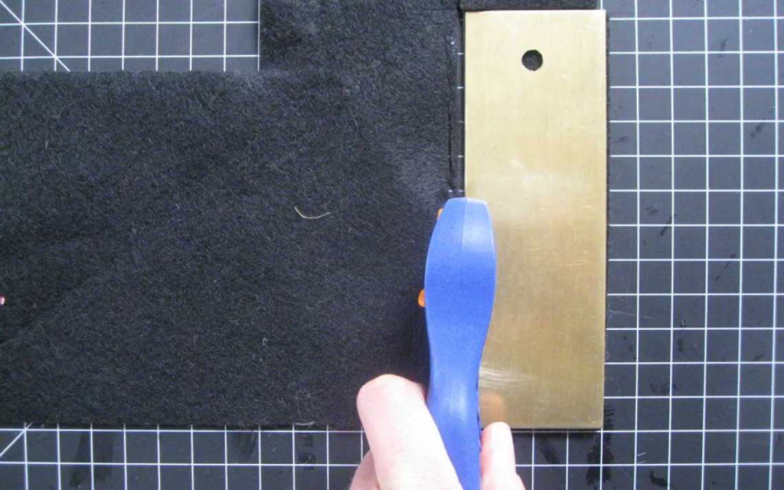 Repurpose Telephone Bookend Step 4