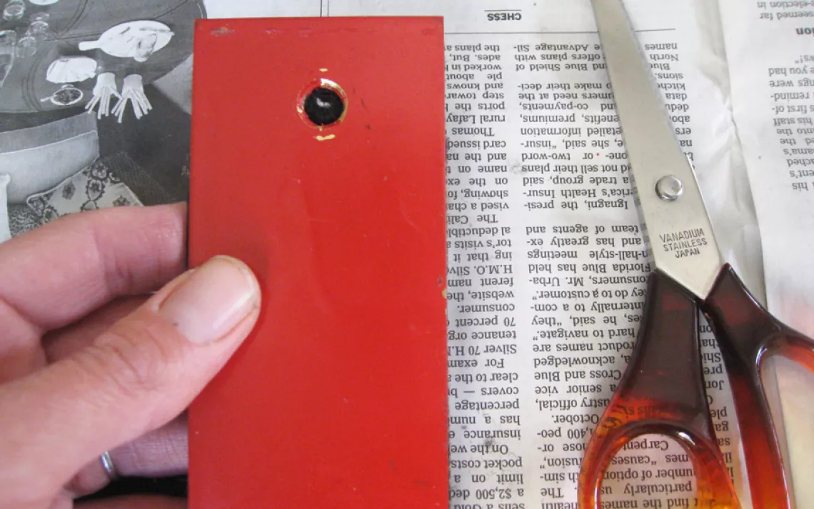 Repurpose Telephone Bookend Step 11