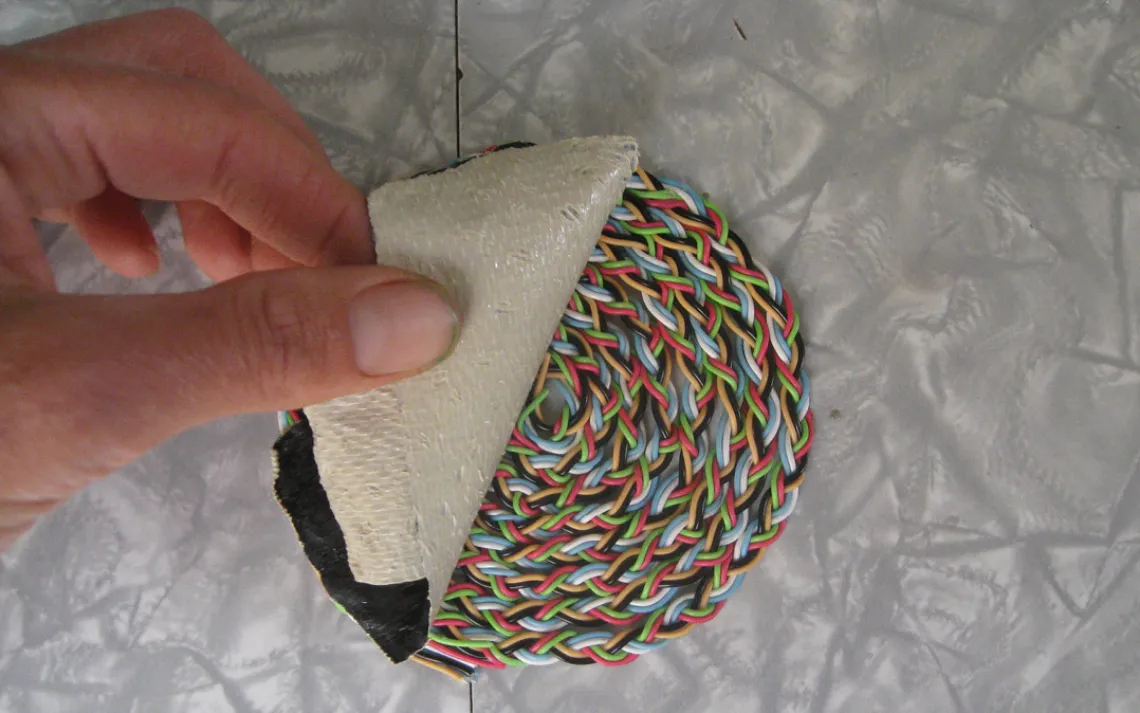 Repurpose: Computer Cable Coasters