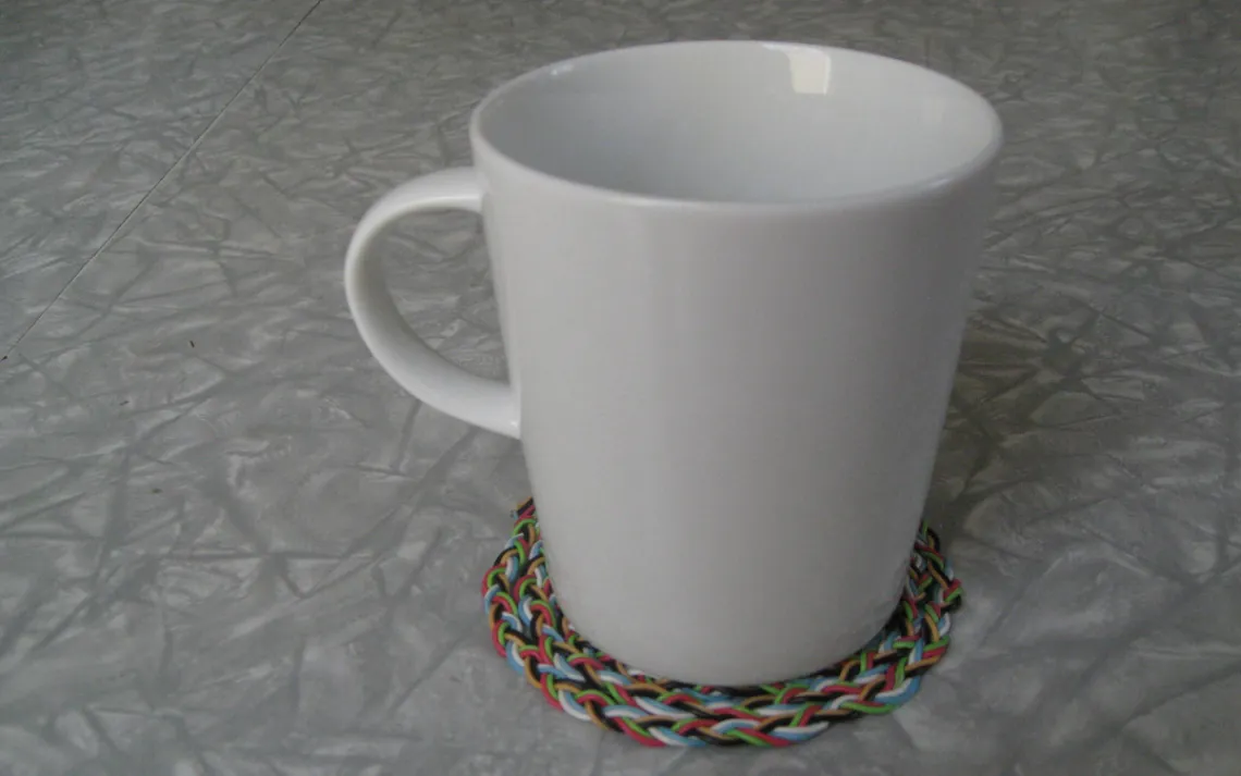 Repurpose: Computer Cable Coasters