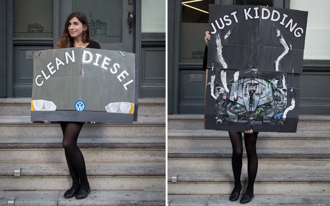 Scandalous Volkswagen Costume