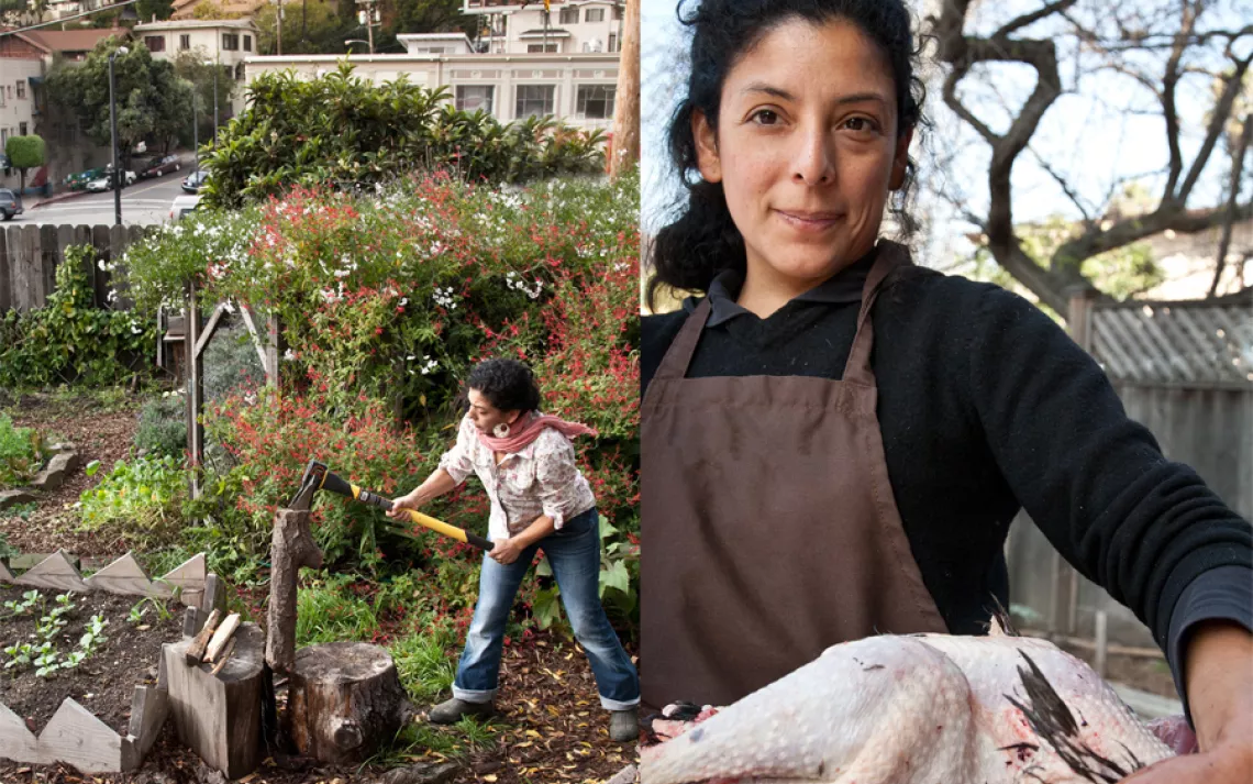 Esperanza Pallana's grandparents, Mexican immigrants with a strong connection to the earth, were her inspiration to become an urban farmer.
