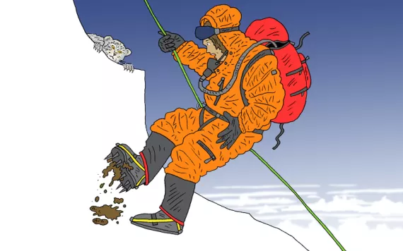 Illustration by Peter Arkle