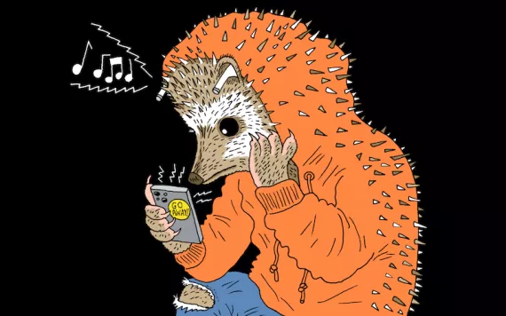 Illustration by Peter Arkle