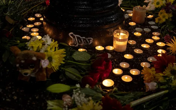 Cop City memorial