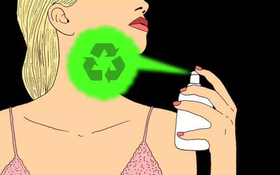 Eco-friendly perfume