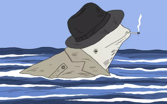 Illustration by Peter Arkle