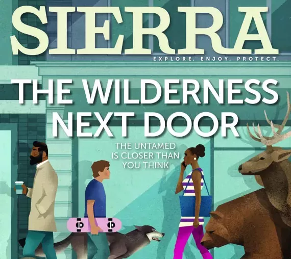 Sierra magazine cover