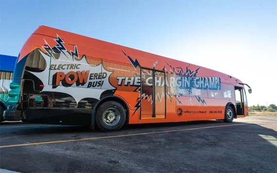 Superhero bus