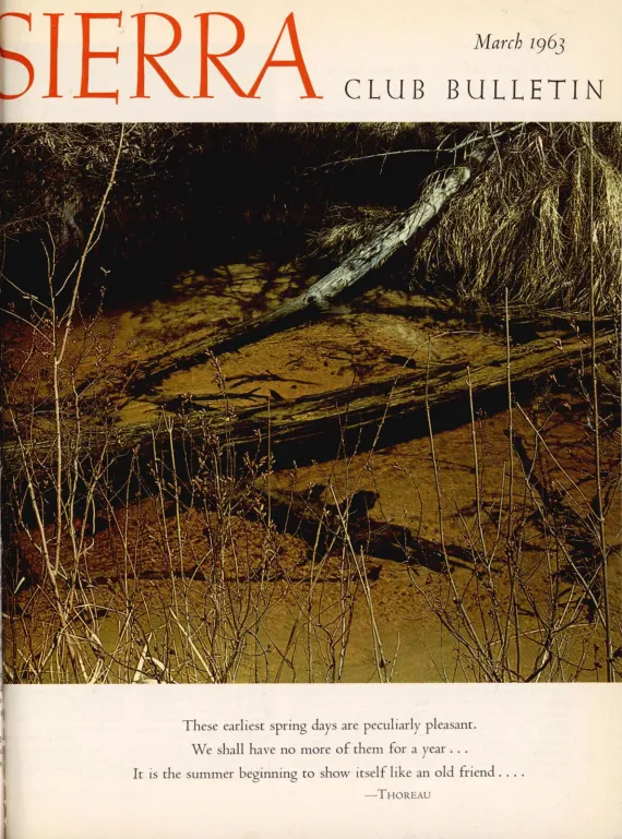 Sierra Club Bulletin March 1963