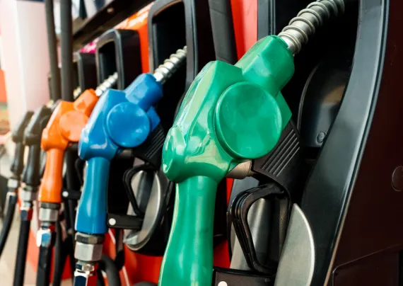 gasoline pumps