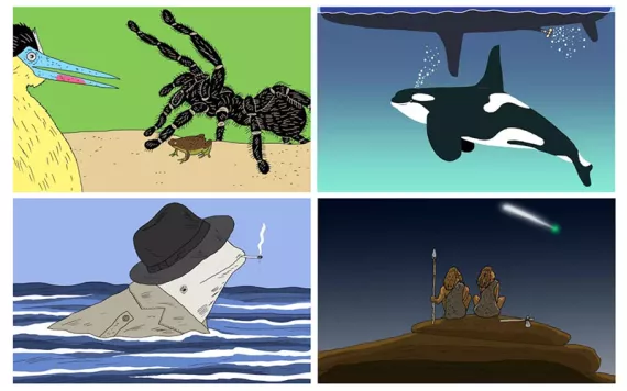 Illustration by Peter Arkle