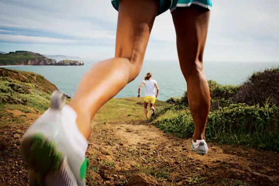 person running