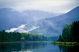 Flatwater on the lower Clark Fork