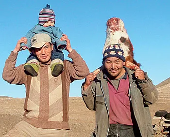 Mongolian herders