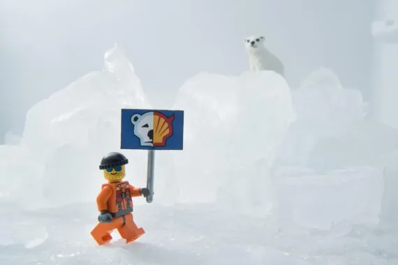 Greenpeace takes on Lego's partnership with Shell.