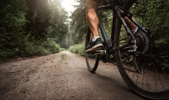 biking