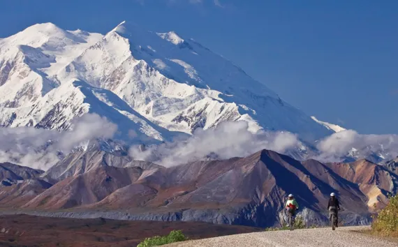  Camping—or glamping—in the shadow of the mountain formerly known as McKinley.
