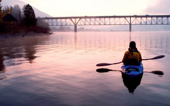 A veteran mountaineer discovers that long-distance kayaking is a whole different kind of outdoor adventure