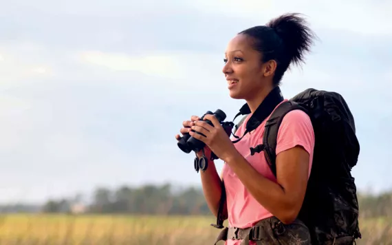 Corina Newsome wants Black people to be more visible out in nature.