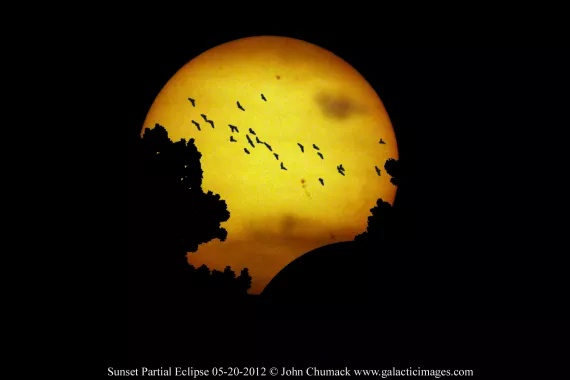 partial solar eclipse