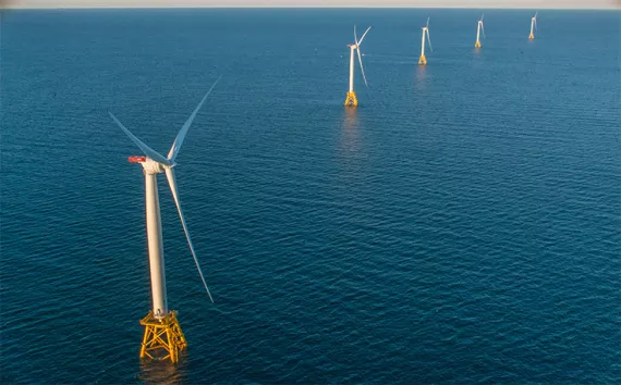 Block Island Wind Farm array