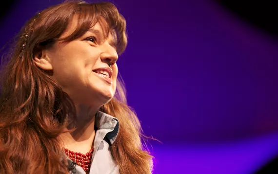 Photo of Zeynep Tufecki. Courtesy of Personal Democracy Media. 