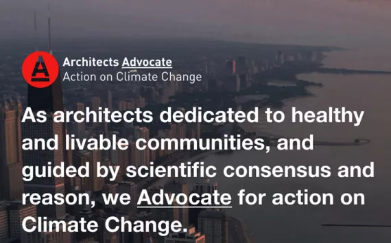 Architects Advocate Action on Climate Change