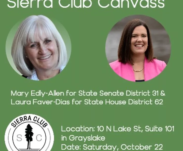 Mary Edly-Allen and Laura Favor Diaz Canvass Opportunity