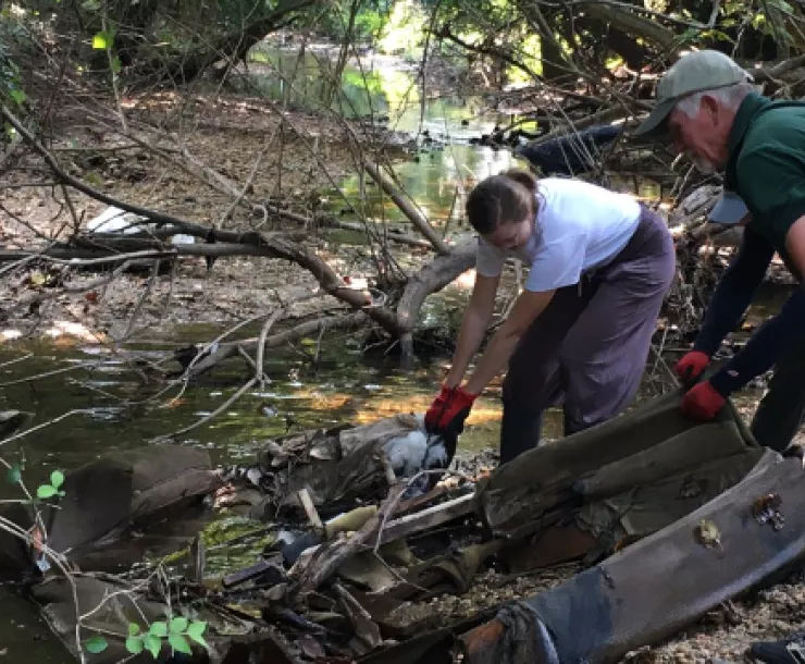 Watts Branch clean-up September 22, 2022