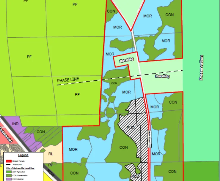 Plum Creek map