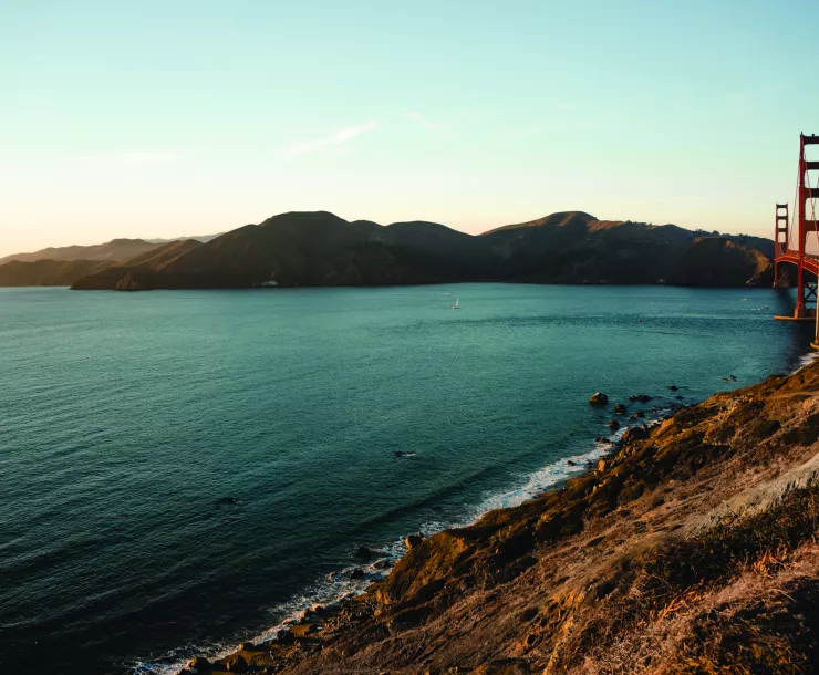 Golden Gate National Recreation Area and the Golden Gate Bridge