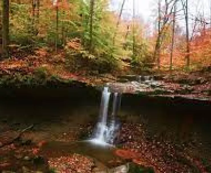 Ohio waterfall