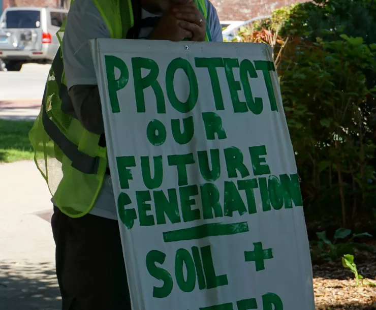 Protect our Future Generations, soil and water