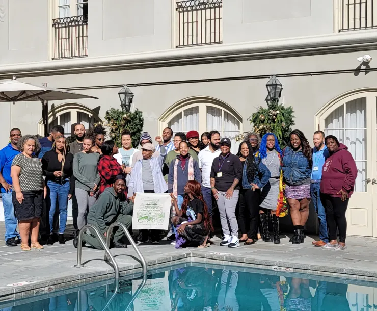 Black Action Team Retreat Picture