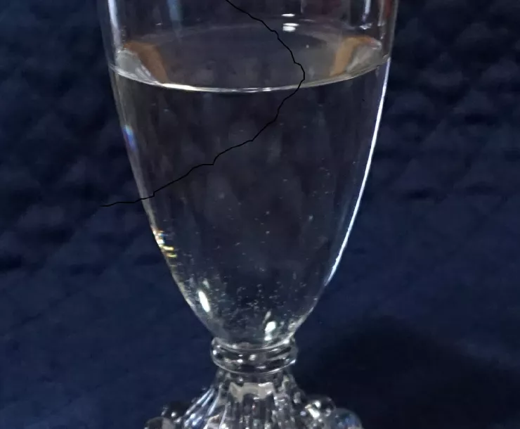 glass of water
