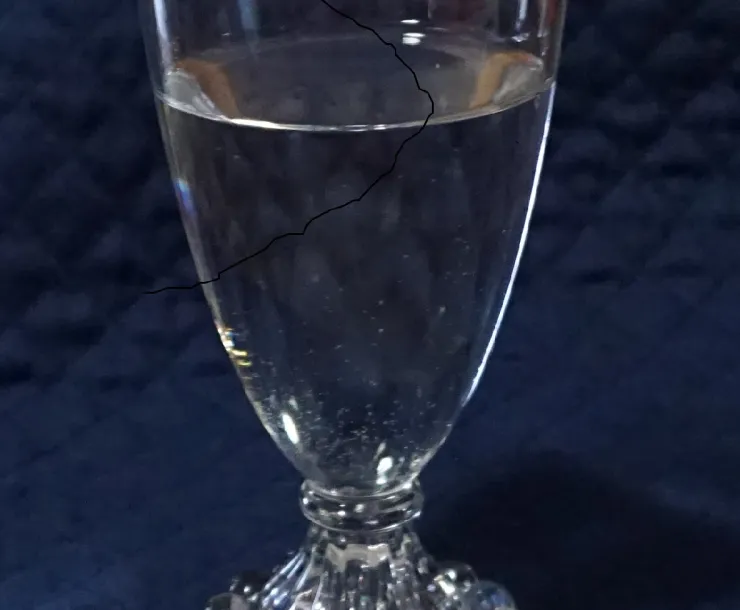 glass of water