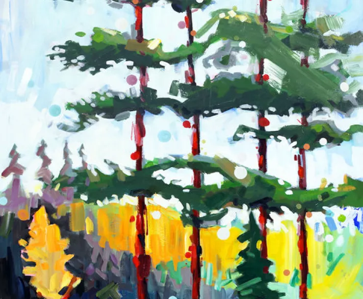 The River. Painting by Adam Swanson, www.adamswanson.com