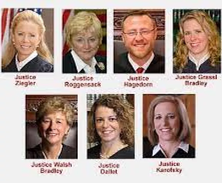 Six out of Seven Justices on the Wisconsin Supreme Court are Women