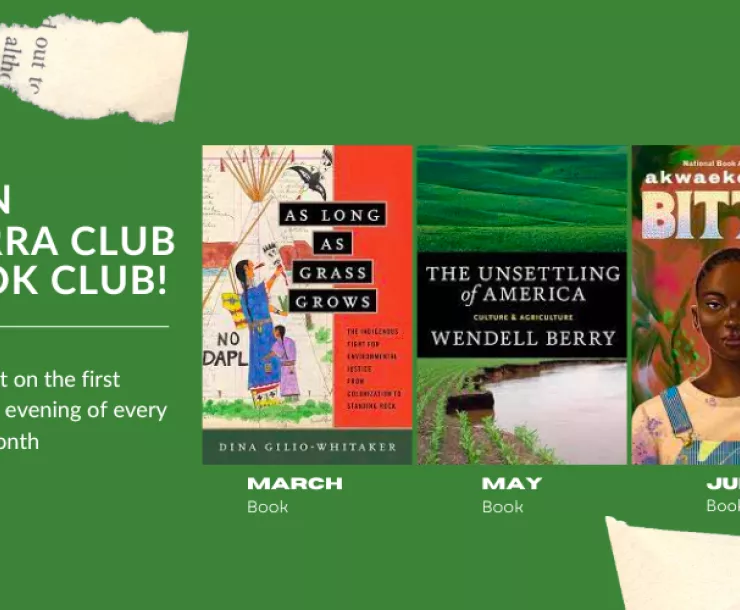 Join Sierra Club Book Club! 